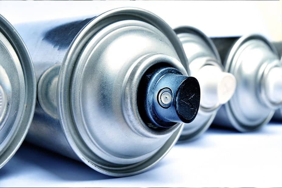 Food Grade Spray Cans